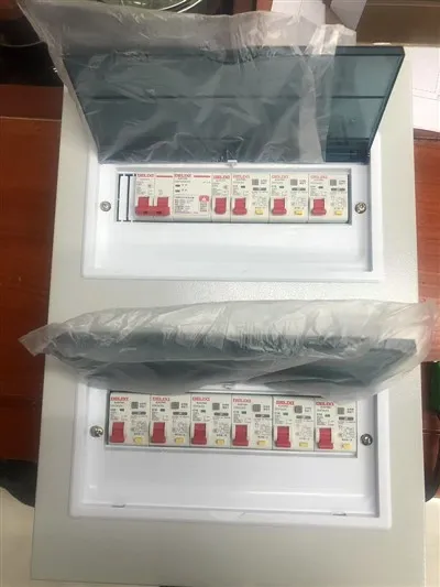 Caja de tablero de interruptor eléctrico